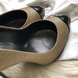 Giuseppe Cap Toe Pumps